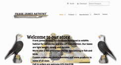 Desktop Screenshot of frankjamesartistry.com